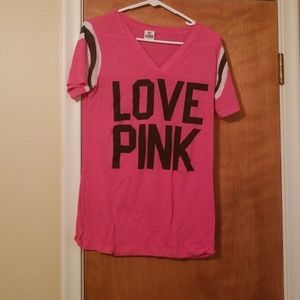 Pink tee Victoria's secret
